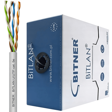 BIT U/UTP mrežni kabel kat 5e BiTLAN 200MHz upletena parica interna LAN 1 m