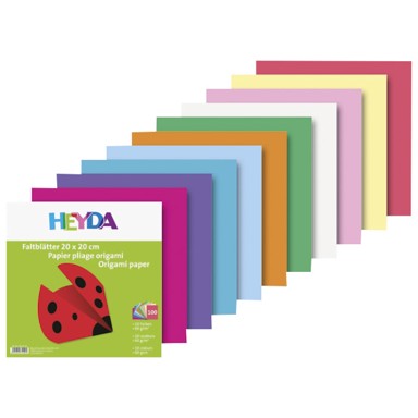 HEYDA Origami papir, 20 x 20 cm, 60 g, 100 kom