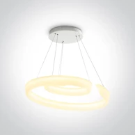 DMLAMP Visilica DM63112/W, LED, 60W, 4800 lm, 3000 K, 230V, IP20, fi 80 mm, bijela