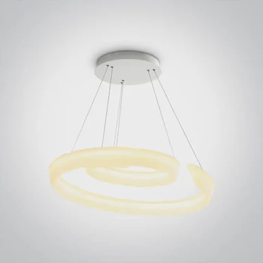 DMLAMP Visilica DM63112/W, LED, 60W, 4800 lm, 3000 K, 230V, IP20, fi 80 mm, bijela