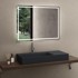 REA Nadgradni umivaonik Archi 75 cm Matt Grey, siva