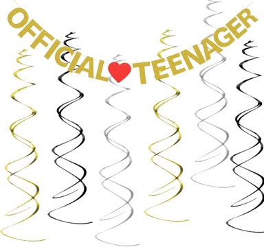 NIKCORP Baner za 13. rođendan Official Teenager