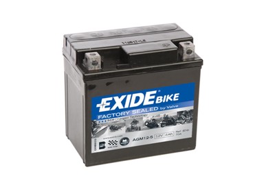 EXIDE Moto akumulator AGM12-5 4AH 70A D+