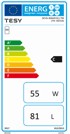 TESY Električni bojler Bilight kombinirani desni 804420 TSR 80 l