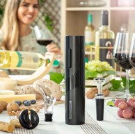 INNOVAGOODS Električni vadičep s dodacima za vino Corking