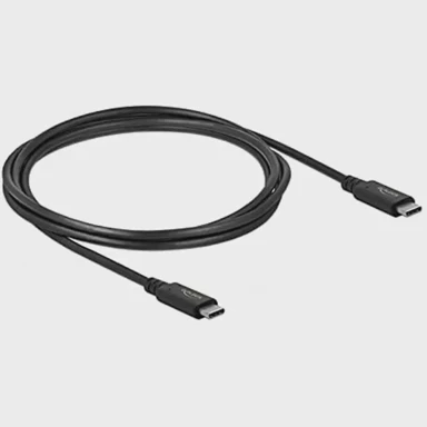 DELOCK Kabel USB4 20 Gbps 2 m, crna