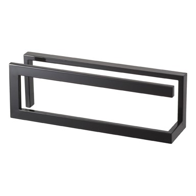 YAMAZAKI Crni metalni stalak za papuče Line