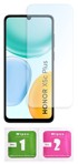 BLUEMOON Futrola tipa novčanik za Honor X5C Plus / X5C 4G - maska s uzorkom + zaštitno staklo 9H