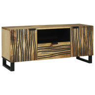 TV ormar, 105 x 33.5 x 46 cm, čvrsto drvo, mango