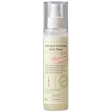 AXIS-Y Sprej tonik za lice Dark Spot Correcting Glow Toner posvjetljujući 125 ml