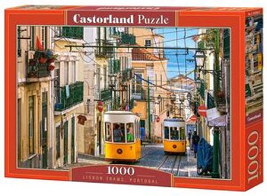 CASTORLAND Puzzle Tramvaji u Lisabonu, 1000 kom