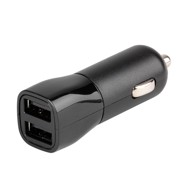VIVANCO Kabel 62248, 2x USB 2,4a, max. 3.4a/17w, crni