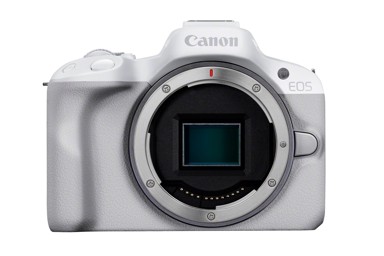 CANON Fotoaparat EOS R50, RF-S 18-45 mm, bijeli
