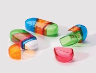 Šiljilo s posudicom i gumicom