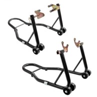 VEVOR Stalak za motocikl, prednji i stražnji komplet, 470 x 690 x 345 mm