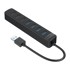 ORICO HUB adapter TWU32-4A USB 3.1 – USB 3.1 / 3× USB 2.0 / USB-C, crni