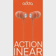 ADDA Slušalice Action Q25, In-Ear, 3,5mm, radient narančaste Q25-RO