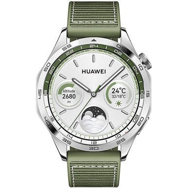 HUAWEI Pametni sat GT 4 Phoinix-B19W, HR, zeleni, 46mm