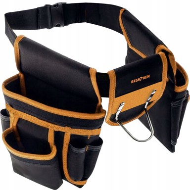 BIGSTREN Holster za alat Black for Tool, 22 pretinca i 2 džepa, do 136 cm