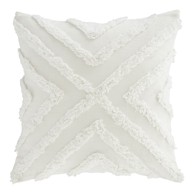 PINEAPPLE ELEPHANT Bijeli jastuk Diamond, 45 x 45 cm