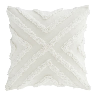 PINEAPPLE ELEPHANT Bijeli jastuk Diamond, 45 x 45 cm