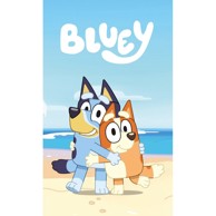 JERRY FABRICS Plava deka za bebe od flisa 100x150 cm Bluey