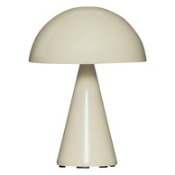 HÜBSCH Krem LED stolna lampa s mogućnosti zatamnjivanja (visina 20 cm) Mush 
