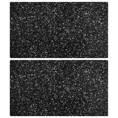 Daske za rezanje 2 kom s granitnim uzorkom od kaljenog stakla