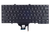 DELL Gaming tipkovnica Latitude 3400 5400 5410 7400 7410, LED, crna