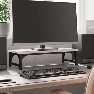 Stalak za monitor, 55 x 23 x 14cm, sivi hrast sonoma