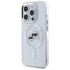 KARL LAGERFELD Maskica MagSafe za Apple iPhone 15 Pro, bijela