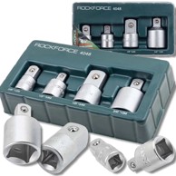 ROCKFORCE Set adaptera, set od 4 elementa, CR-V čelik, s kugličnom brakom