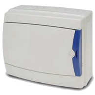 FAMATEL Kutija za osigurače 3908-T-KN/8, nadžbukna, 8 modula, IP65, bijela