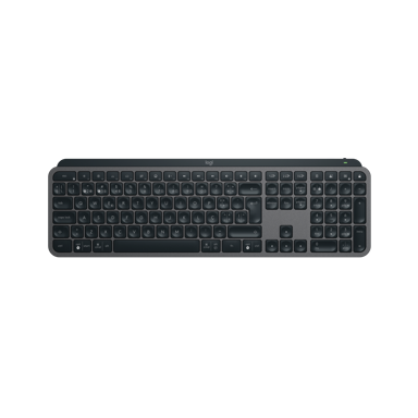 LOGITECH Tipkovnica MX Keys S, bežična/Bluetooth, QWERTY portugalska, grafitna