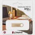 KINGSTON USB stick DataTraveler SE9 G3 512 GB zlatni USB-A 3.2 Gen 1