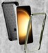 Futrola za Samsung Galaxy S23, izdržljivi prsten s kopčom za remen, zelena