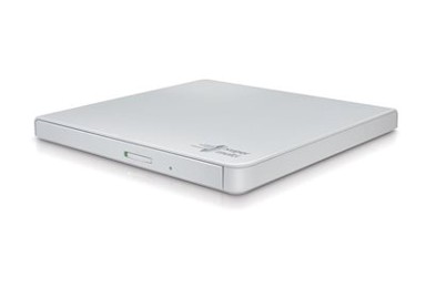 LG DVD±RW Optički uređaj vanjski GP60NW60, Slim, 8x, bijeli, Dual Layer, USB