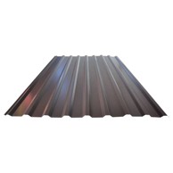PCB Limena trapezna ploča T-18/137,5 RAL 8019, 200 x 114,5 cm / 2,29 m2, smeđa
