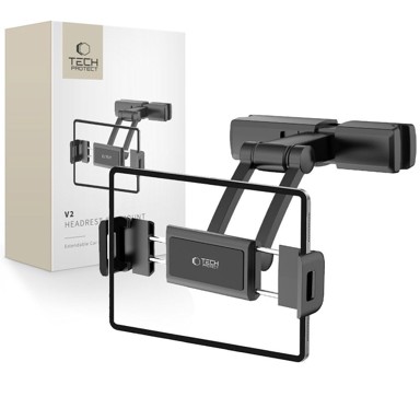 TECH-PROTECT Držač V2 za naslon za glavu, crna