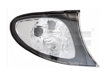 TYC Žmigavac BMW 3 E46 98-05 desni 01- prozirni 4 vrata crni