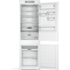 WHIRLPOOL Ugradbeni kombinirani hladnjak WHC18 T574 P, 250 l, bijeli