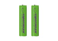 ESPERANZA Zelene, punjive baterije AAA ni-mh 1000 mAh, 2 kom