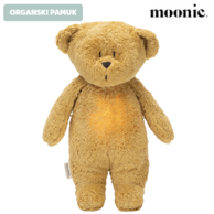 MOONIE Dječji medvjedić od organskog pamuka, honey
