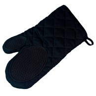 DOUCEUR D'INTÉRIEUR Pamučna/silikonska kuhinjska rukavica Cuistot