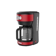 WESTINGHOUSE Aparat za kavu Retro, 1000 W, filter kava, do 10 šalica, 1,25l, crveni