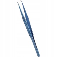 ROSFIX Precizna zakrivljena titanijska pinceta 140 mm