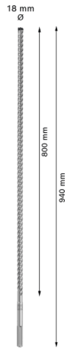 BOSCH Udarno svrdlo Professional Expert SDS max-8X, 18 x 800 x 940 mm (2608900224)