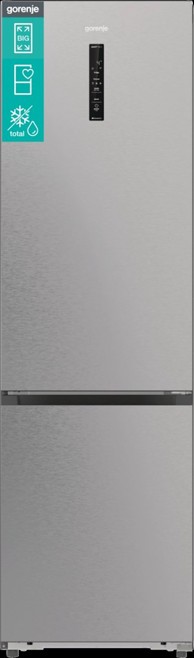 GORENJE Hladnjak s ledenicom NRB620E61X4WFE, sivi