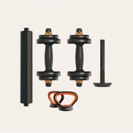 XIAOMI Set utega, FED V2, bučice, girje i podstavljene šipke, 40 kg