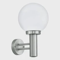 Vanjska zidna lampa, 1xE27, Nisia, 30205, inox/saten